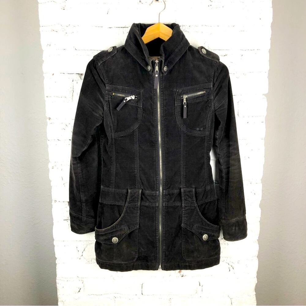 Vintage 90’s Y2K Velvet Velour TBJ Jeans Jacket